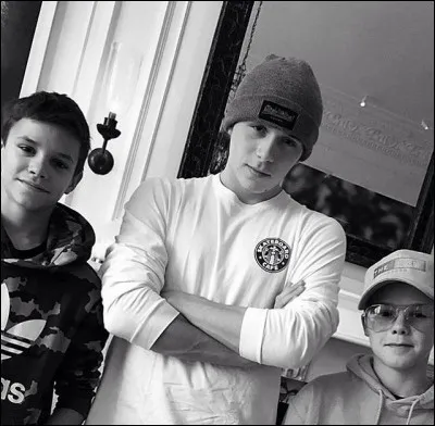 Quel est le nom de ces enfants (fils d'un footballeur) ?