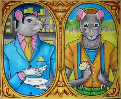 Autrefois le rat des villes Invita le rat des champs, D'une faon fort ___________, A des reliefs d'ortolans.