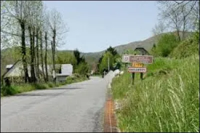 Village des Hautes-Pyrénées, Gaillages se situe dans l'ancienne région ...