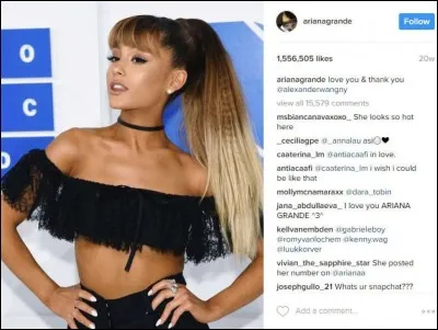 Dans quelle chanson dit-elle "Like my ponytail" ?