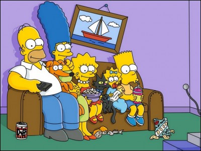 Qui est le plus jeune personnage chez les Simpson ?