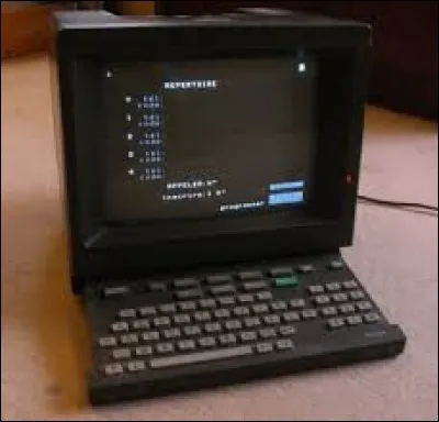 Durant quelle décennie est apparue le minitel ?