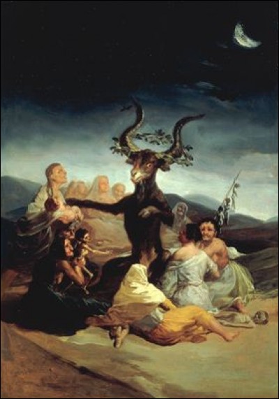 Qui a peint "Le sabbat des sorcières" ?