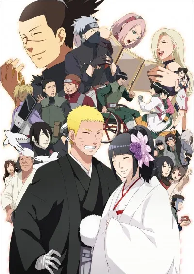 Quel arc de Naruto Shippuden représentera le mariage de Naruto et Hinata ?