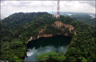 Bukit Timah est une colline qui constitue le point culminant de Singapour : quelle est son altitude ?