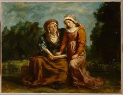 Qui a peint ce tableau intitulé "L'Éducation de la vierge". ?