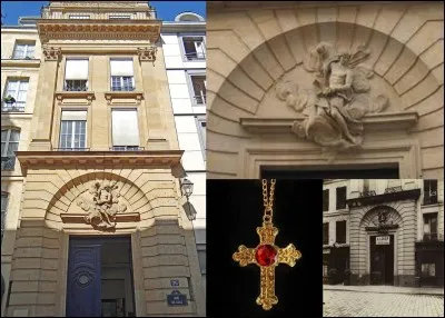 Allons au « 26 rue de Lille » !
C'est l'ancien couvent des Théatins. Au-dessus du porche d'entrée, on peut y voir une statue. A la révolution, cette statue a été endommagée.
Quels dégâts a-t-elle subis ?