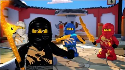 Quels sont les quatre éléments des ninjas ?