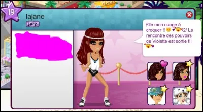 Sur ton profil, tu peux...