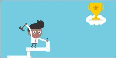 Lorsqu'on veut absolument atteindre son but, on veut y arriver :