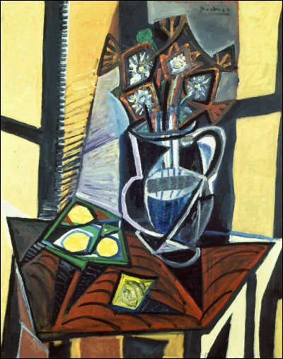 Sa maxime : 
"L'uvre que l'on fait est une façon de tenir son journal."
Sa nature morte : 
"Nature morte avec fleurs et citron" (1941)