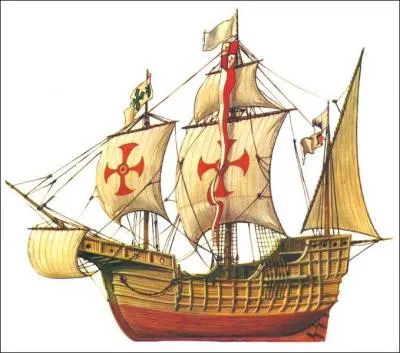 Lequel de ces  navires ne participa pas � l'exp�dition de Cristophe Colomb en 1492 ?
