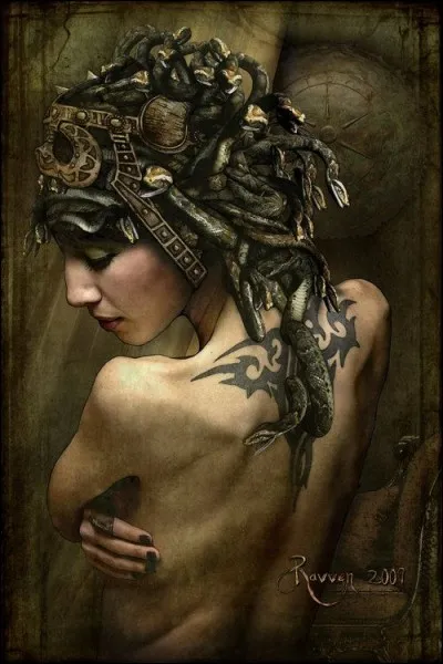 Quel était le qualificatif pour la Gorgone Méduse ?