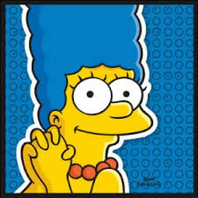 Pour finir, les cheveux de Marge, sont-ils naturellement bleus ?