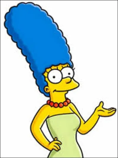 On explique que les cheveux de Marge ont été choisis initialement par Matt Groening. Pour quelle raison ?