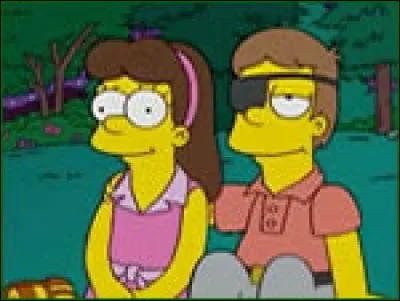 Pourquoi Marge a les cheveux brunes ?