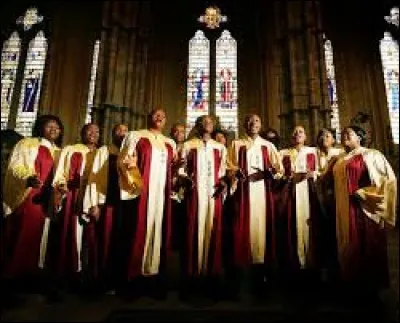 On ne dit pas "Le Gospel", mais :