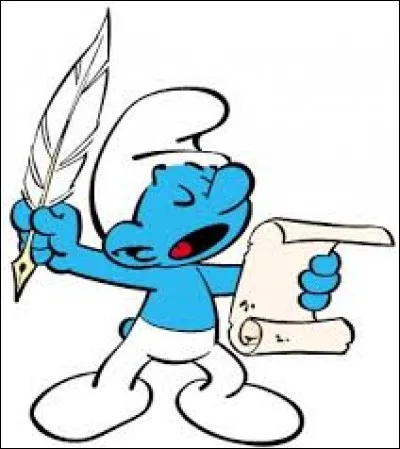 On ne dit pas "Un poète", mais :