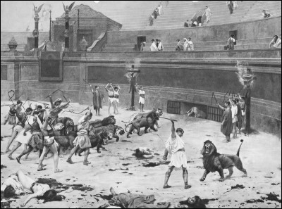 Empereur dingue, a fait ex&eacute;cuter St Pierre et martyris&eacute; des centaines de chr&eacute;tiens dans d'atroces souffrances. Qui est-il