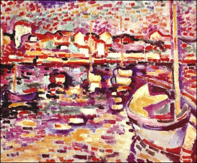 "Le port de l'Estaque" vers 1906, uvre de la période fauviste de Georges Braque. 

A quel autre mouvement le nom de Georges Braque est-il principalement associé ?