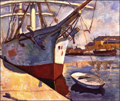 Le pas décisif vers la maîtrise est franchi : l'uvre est à la fois un adieu à l'impressionnisme en même temps que l'annonce du fauvisme. Quel artiste trouve avec "Bâteau au Havre" (1905) sa palette caractéristique de cette période de création, composée de bleu clair, d'orange et de tons ocre ?