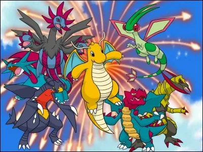 Le meilleur Pokémon de type dragon est ...
