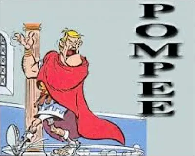 Le personnage de Pompée apparaît dans l'album ...