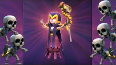 La sorcière est une carte :