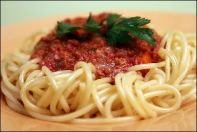 Que veut dire "spaghetti" ?