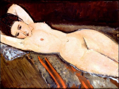 Sa maxime : 
"Le bonheur est un ange au visage grave."
Sa scène de genre : 
"Nu couché" (1916)