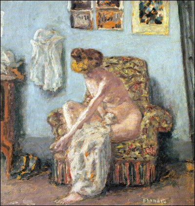 Sa maxime : 
"La beauté, c'est la satisfaction de la vision."
Sa scène de genre : 
"Femme à sa toilette" (1905 c.)