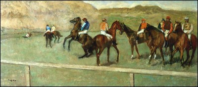 Sa maxime : 
"Le goût, c'est la mort de l'art." 
Sa scène de genre : 
"Avant le départ" (1878/80)