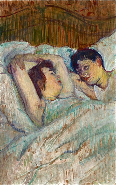 Sa maxime : 
"J'aimerais trouver une femme avec un amant plus laid que moi."
Sa scène de genre : 
"Au lit" (1892)