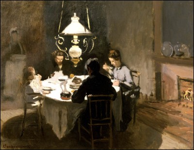 Sa maxime : 
"La couleur est mon obsession quotidienne, ma joie et mon tourment"
Sa scène de genre : 
"Le dîner" (1868/9)