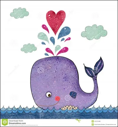 Que dit une maman baleine a son enfant qui fait trop de bruit ?
