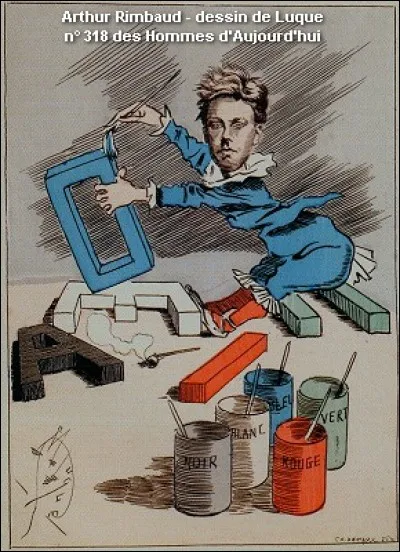 Blanc pour Rimbaud.