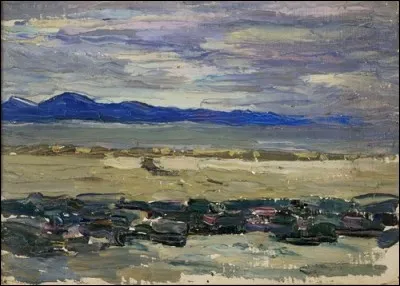 Qui a peint "Tunis, la baie" ?