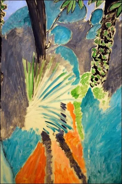 Qui a peint "Palmier à Tanger" ?