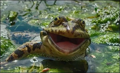 Comment s'appelait la grenouille du Bébete Show ?