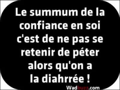 "Le contrat de confiance. " ?