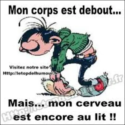 "Tout le monde se lève pour..." ?