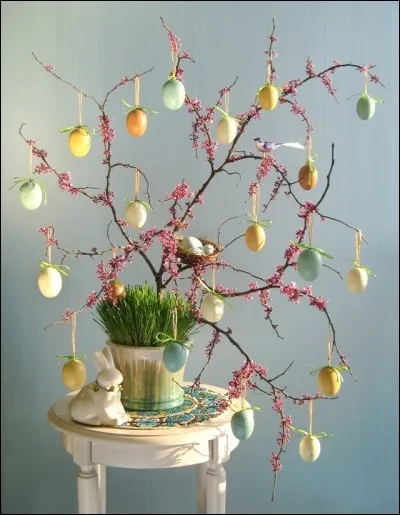 Décores-tu ta maison à Pâques ?