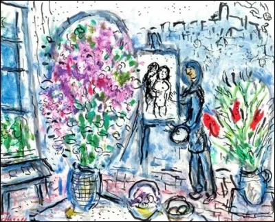 Qui a représenté son atelier à Saint-Paul de Vence ?