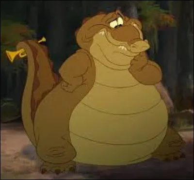 Comment s'appelle le crocodile dans La princesse et la grenouille ?