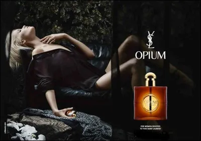 A quel créateur appartient le parfum "Opium" ?