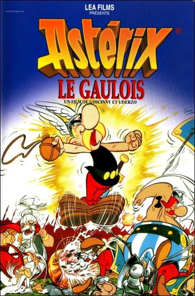 En quelle année est sorti le premier film d'animation où on voit Astérix ?