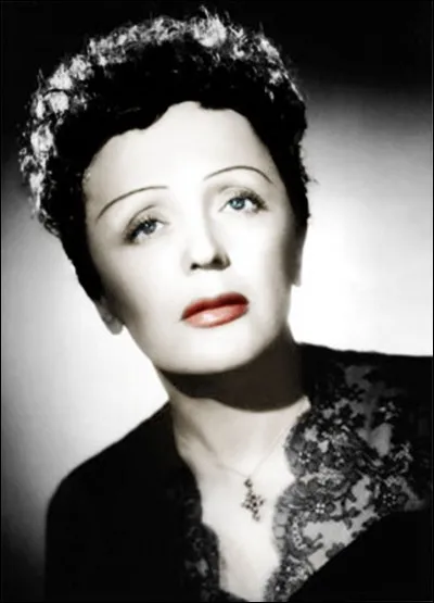 De quelle couleur Edith Piaf voyait-elle la vie ?