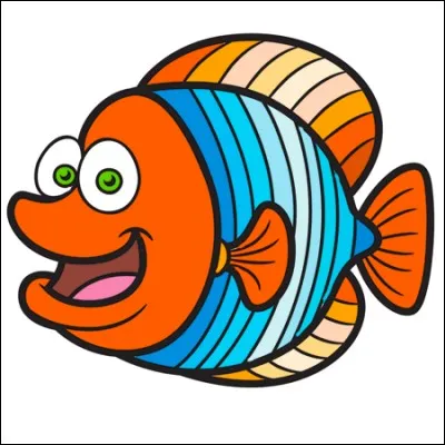 Il met le poisson dans sa poche.