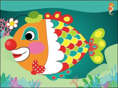 Son poisson arrive toujours le premier.