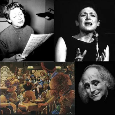 Cette chanson a été le premier grand succès de Léo Ferré. Mais, ce n'est pas lui qui l'a rendu célèbre. Cette chanson permettra à Léo Ferré de sortir de l'anonymat et de la précarité. Quelle est cette chanson ?

« Brins des Lilas
Fleurs de Pantin
Ça fait des tas
De p'tits tapins
Qui font merveille
En tout'saison
Ça fait d'l'oseille »